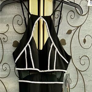 Elegant Black Maxi Dress